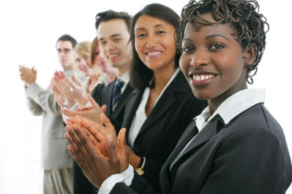 Happy employees