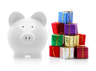Piggie Bank with Gifts