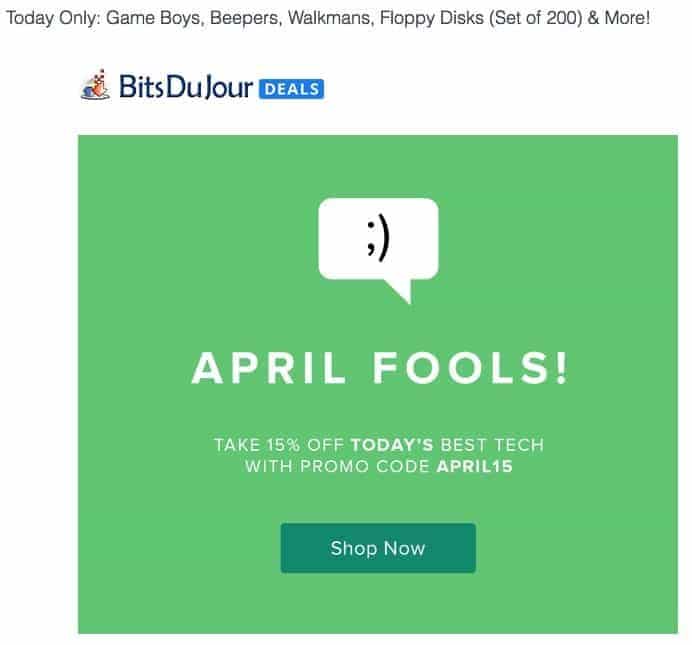BitsDuJour April Fools