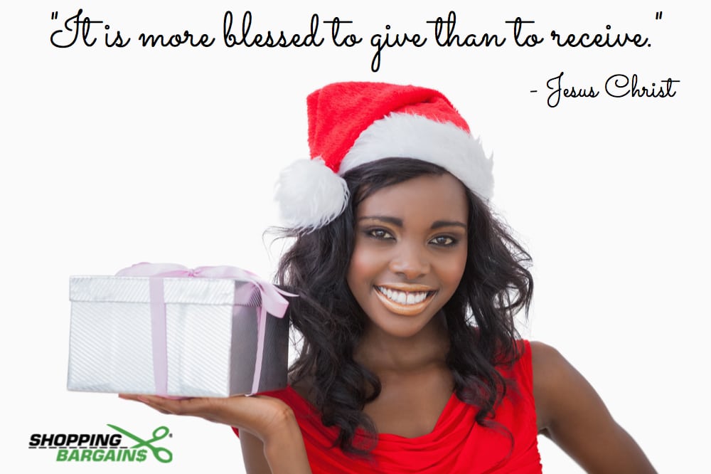 More blessed to give...